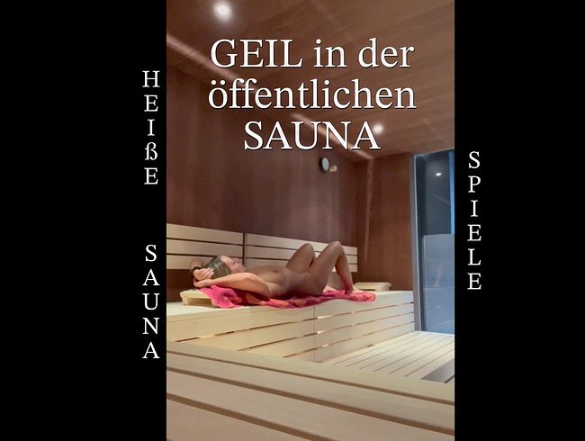 Lollipopo69 Porno Video: GEIL in der öffentlichen SAUNA!